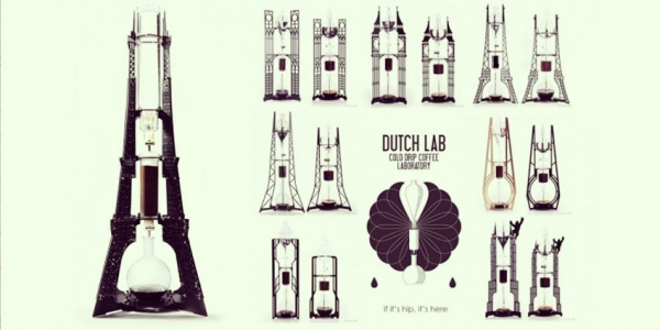 Dutch Lab : Un café préparé par une Tour Eiffel