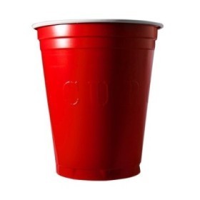 20 gobelets americain rouge 53cl - original cup