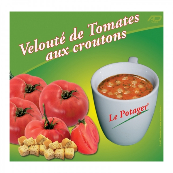 boisson pré-dosée potage tomate avec croûtons x 300