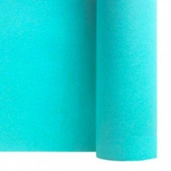 chemin de table papier rouleau uni turquoise 0.4x10 m (qualité premium))