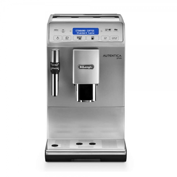 machine à café argent autentica broyeur à grains de'longhi etam 29.620.sb
