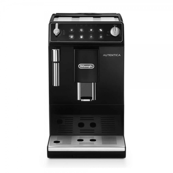 machine à café noire autentica broyeur à grains de'longhi etam 29.510.b