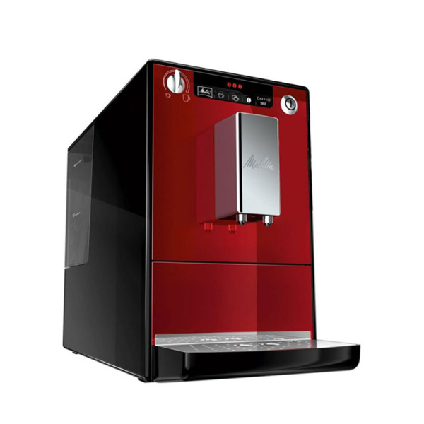 machine à café expresso melitta caffeo solo rouge chili et noir