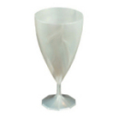 verre à eau jetable design blanc nacré x 6