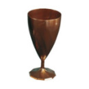 verre à vin jetable design chocolat x 6